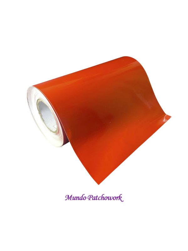 Vinilo KAA-054 adhesivo decorativo Glossy PREMIUM 30,5cm ancho x 1 mt. rojo fuego