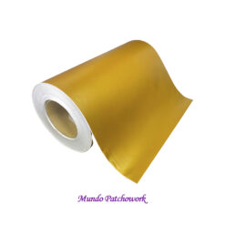 Vinilo KAB-002 adhesivo decorativo SUPER MATE PREMIUM 30,5cm ancho x 1 mt., color dorado