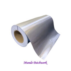 Vinilo KAB-052 adhesivo decorativo Metálico PREMIUM 30,5cm ancho x 1 mt. color plata