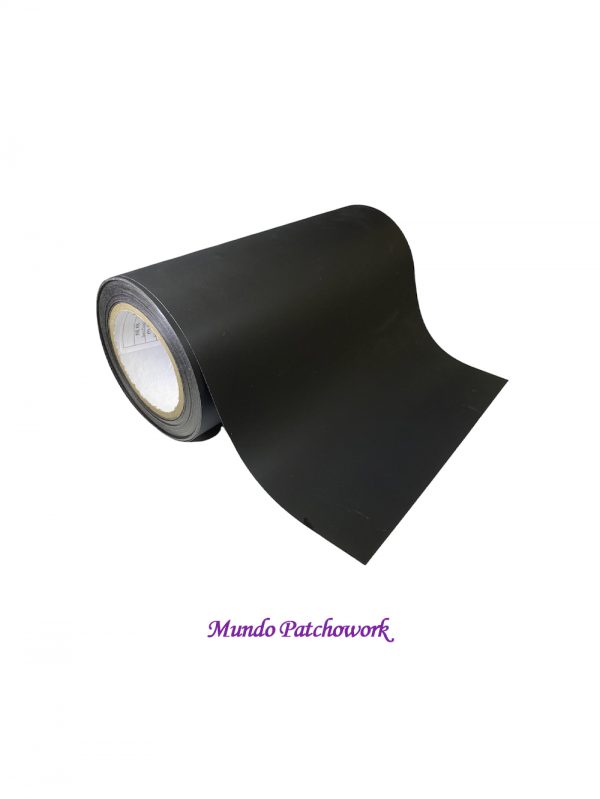 Vinilo 12501 termotransferible Premium textil  mide 25cm x 1 mt, color negro