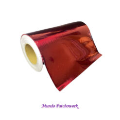 Vinilo KAB-055 adhesivo decorativo Metálico PREMIUM 30,5cm ancho x 1 mt. color rojo