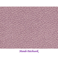 100% algodón, fondo palo rosa, diseño hojitas