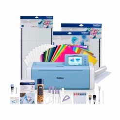 Kit Plotter ScanNCut  SDX225  Brother+tapete corte 30x60+Spray 505+Kit para cortar Vinilo solo SDX 125 o 225 + Vinilos regalo