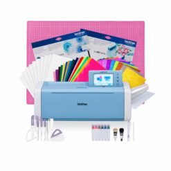 Kit SC106399 EMPRENDE ScanNCut  SDX225  Brother+ Base de corte 45x60 cm+ Juego herramientas Nicapa + Vinilos de regalo