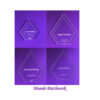 Set de plantillas Jewel 4 piezas 1/2" -1"-11/2" - 2"