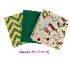 100% algodón Compose Navideño x 3 diseños