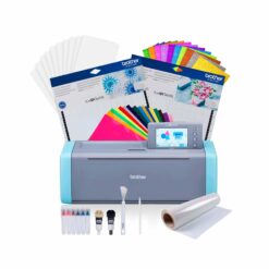 Kit ScanNCut SDX125 Brother + Tapete adherencia ligero + cuchilla + lápices + regalos