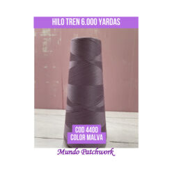Hilos 100% algodón marca TREN, cada cono 6.000 yardas