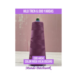 Hilos 100% algodón marca TREN cada cono 6.000 yardas