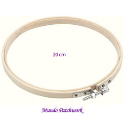 Bastidor de bamboo mide 20 cm