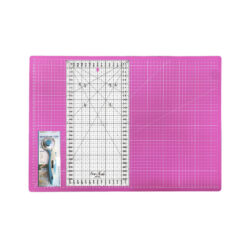 Kit Patchwork Base de corte 30x45 cm y pulgada, regla 16×32 cm, cortador 45 mm Golden Way