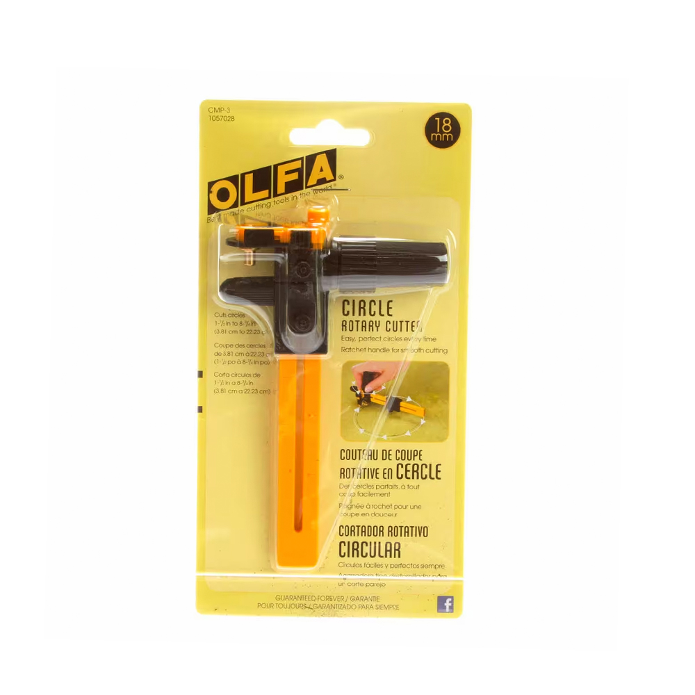 Compas Olfa Cortador circular rotatorio 18mm - Imagen 2