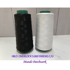 Set de hilos Overtex 5000 yardas cada uno para Overlock y Colleretera