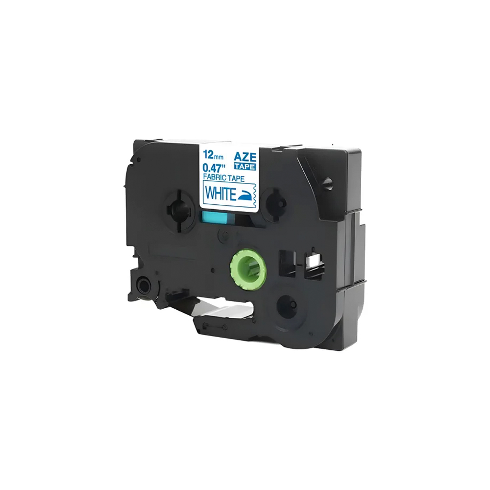 Cinta para tela de 12mm X 3mt, Alternativa, Compatible con Rotuladora Brother P touch