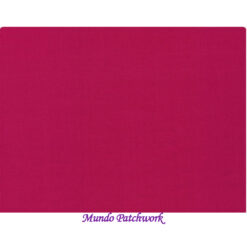 100% algodón, color sólido fucsia, 1.10 mt ancho x 30 cm
