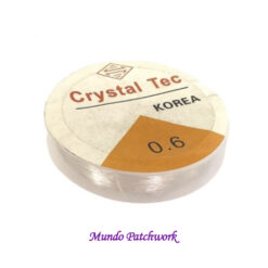 Elástico Cristal Tec transparente 0,6 mm x 10 mt