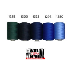 Hilos de coser marca CEBRA de 1000 yardas de polyester alta resistencia