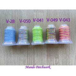 Hilo polyester matizado Brothread americano para bordadoras 500 yardas