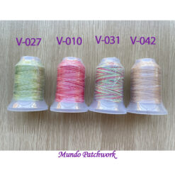 Hilo polyester matizado Brothread americano para bordadoras 500 yardas