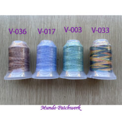 Hilo polyester matizado Brothread americano para bordadoras 500 yardas