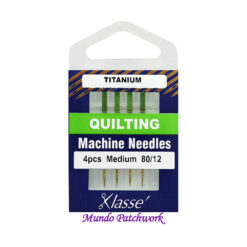 Agujas Klasse para Quilting 80/12 x 4 unidades