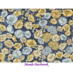 100% algodón, diseño flores