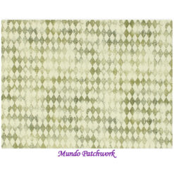 100% algodón, diseño mini rombos