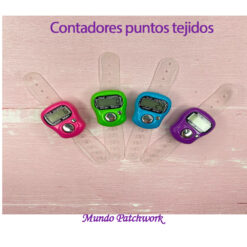 Contador de puntos para tejidos