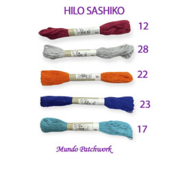 Hilo – H12 -Olympus Sashiko 20 mt (100% algodón) x unidad se venden