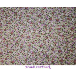 100% algodón, diseño floral