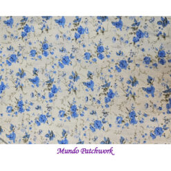 100% algodón, diseño flores