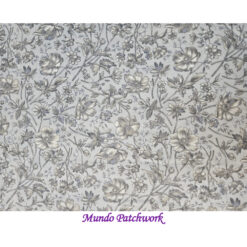 100% algodón, diseño flores