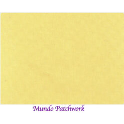 100% algodón, color amarillo mantequilla sólido 110 cm ancho x 30 cm