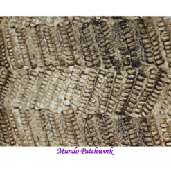 100% algodón,diseño espigas café