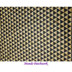 100% algodón, diseño triángulos