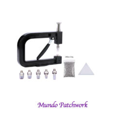 Máquina de instalación de perlas, color negro + 1000 remaches