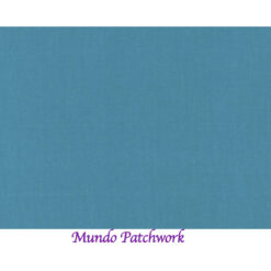 100% algodón, color azul verdoso sólido 110 cm ancho x 30 cm