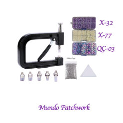 Set Máquina instalación de perlas + 1 caja perlas por 840 unid, se venden por unidad