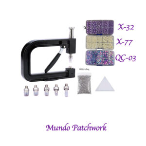 Broches metálico magnéticos a presión mide 18 mm color dorado x 4 unidades  – MundoPatchwork