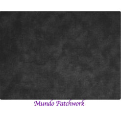 100% algodón, negro marmoleado, mide 1.10 mt. ancho x 30 cm