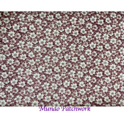 100% algodón, diseño flores