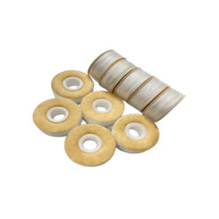 Carrete desechable para bordadora  60/2 color blanco
