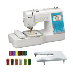 Máquina de coser Brother NV970L con Wifi + Mesa de extensión + 12 hilos regalo