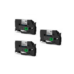 Cinta adhesiva de 12mm X 8mt, Alternativa, Compatible con Rotuladora Brother P touch x 3 UNIDADES