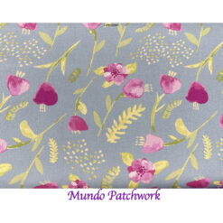 100% algodón, diseño floral