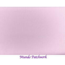 100% algodón, color sólido rosado bebé, mide 1.10 mt. ancho x 30 cm