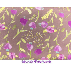 100% algodón, diseño floral