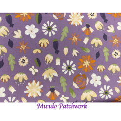 100% algodón, diseño floral