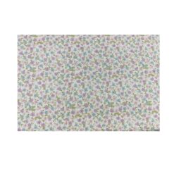 100% algodón, diseño floral