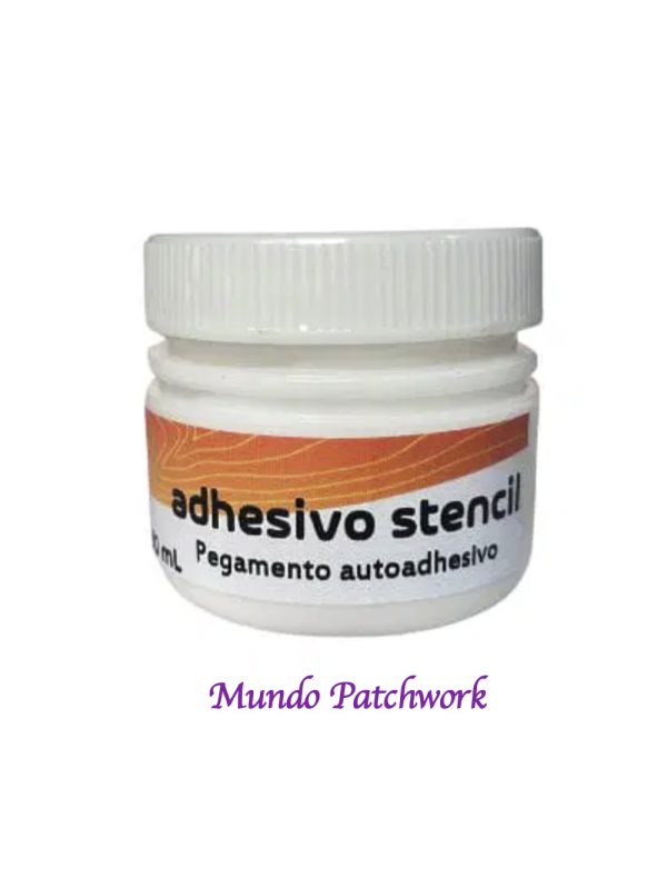 Adhesivo de Stencil 50 ml – pegamento autoadhesivo para stencil y tela